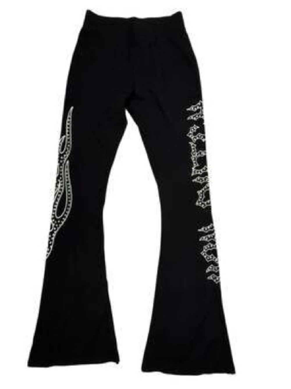 NWT Von Dutch Black Flared Pants with Studded Detail